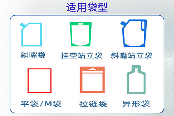 小型給袋式粉劑榴莲视频免费观看適用袋型